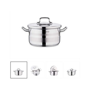 Korkmaz ASTRA2 CASSEROLE 22X12 CM - 4.35LTR Made in Turkey