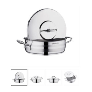 Korkmaz ASTRA2 LOW CASSEROLE 24X8 CM - 3.5LTR Made in Turkey