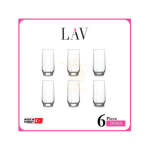 LAV 6PCS TUMBLER SET DIA25 Made in Turkey
