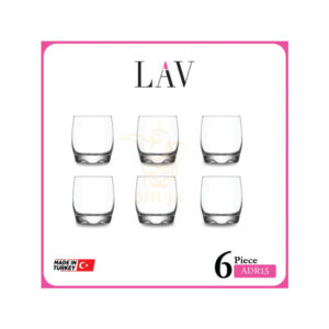 LAV 6PCS TUMBLER SET ADR15 Made in Turkey