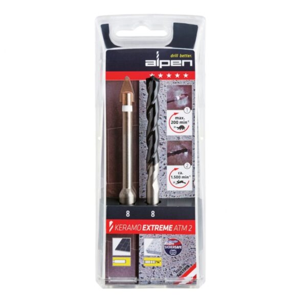 Alpen 6mm Concrete Drill Bit Set