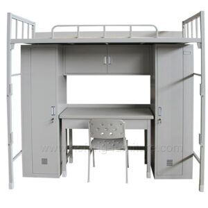Custom Apartment Bed with Double Cabinet