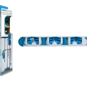 Grip & Store 3 Position Broom Holder