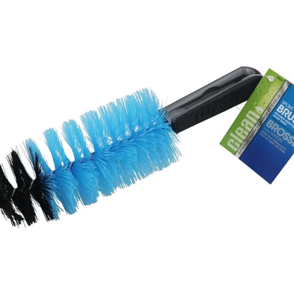 Carrand Wheel Spole Brush with Comfort Grip Handle