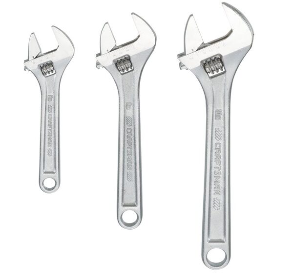 Craftsman All Steel Adjustable Wrench Set