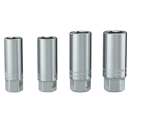 Craftsman 4pcs Spark Plug Socket Set