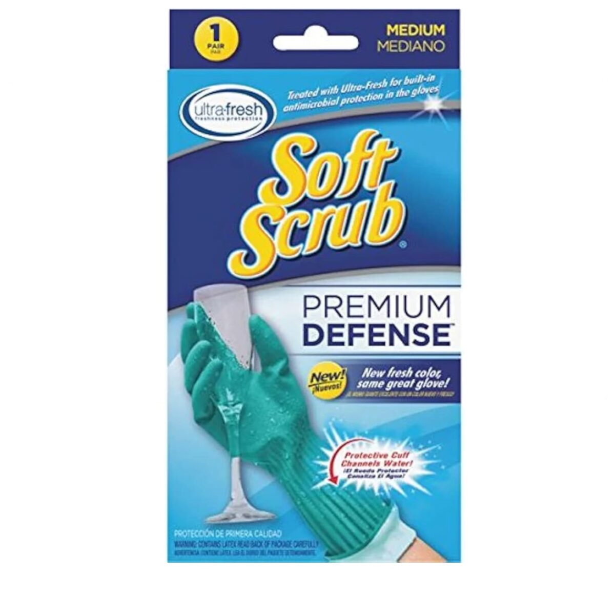 defense glove Soft Scrub Premium Defense Household Gloves - large - Image 1