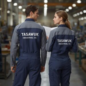 High Quality Custom Workwear / Uniform for FACTORY & WAREHOUSING Industry (Minimum 10 sets) with printing or embroidery of client's LOGO