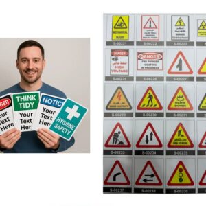 Custom Safety Signage High Resolution Printing in A4 - 10