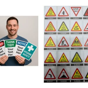 Custom Safety Signage High Resolution Printing in A4 - 11