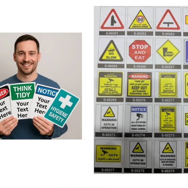 Custom Safety Signage High Resolution Printing in A4 - 12