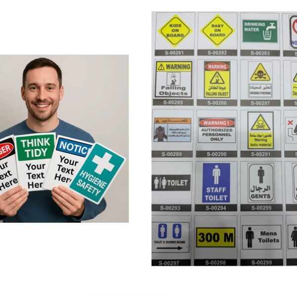 Custom Safety Signage High Resolution Printing in A4 - 13