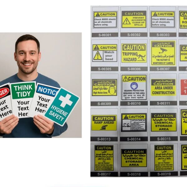 Custom Safety Signage High Resolution Printing in A4 - 14