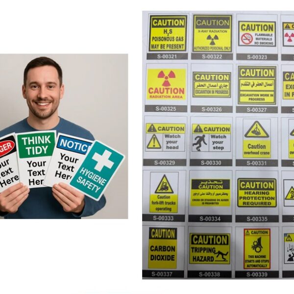 Custom Safety Signage High Resolution Printing in A4 - 15