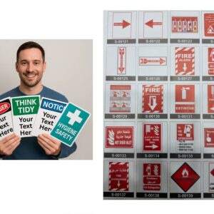 Custom Safety Signage High Resolution Printing in A4 - 18