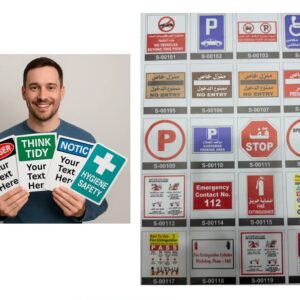 Custom Safety Signage High Resolution Printing in A4 - 19