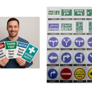 Custom Safety Signage High Resolution Printing in A4 - 2