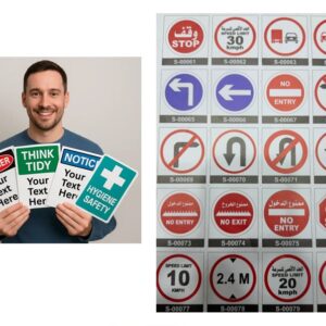 Custom Safety Signage High Resolution Printing in A4 - 5