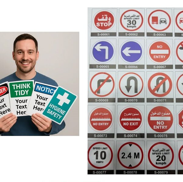 Custom Safety Signage High Resolution Printing in A4 - 5