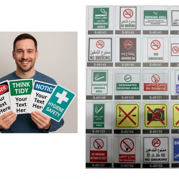 Custom Safety Signage High Resolution Printing in A4 - 6