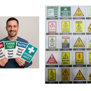 Custom Safety Signage High Resolution Printing in A4 - 7