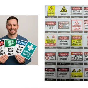 Custom Safety Signage High Resolution Printing in A4 - 8