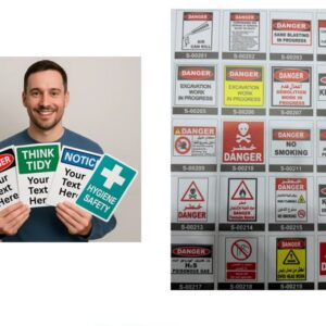 Custom Safety Signage High Resolution Printing in A4 - 9
