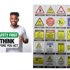 Custom Safety Signage High Resolution Printing in A3 - 12