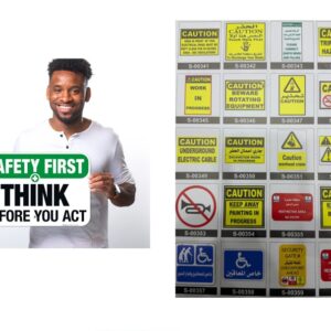 Custom Safety Signage High Resolution Printing in A3 - 16