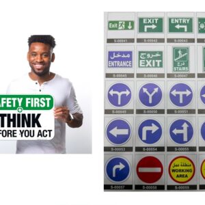 Custom Safety Signage High Resolution Printing in A3 - 2
