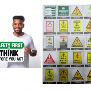 Custom Safety Signage High Resolution Printing in A3 - 7