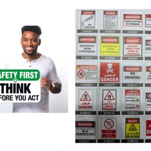 Custom Safety Signage High Resolution Printing in A3 - 9