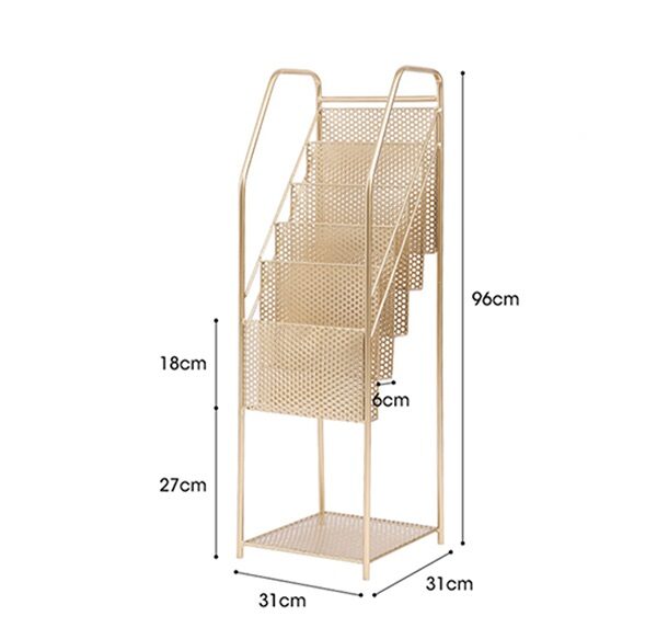 Customised Metal Newspaper Display Rack
