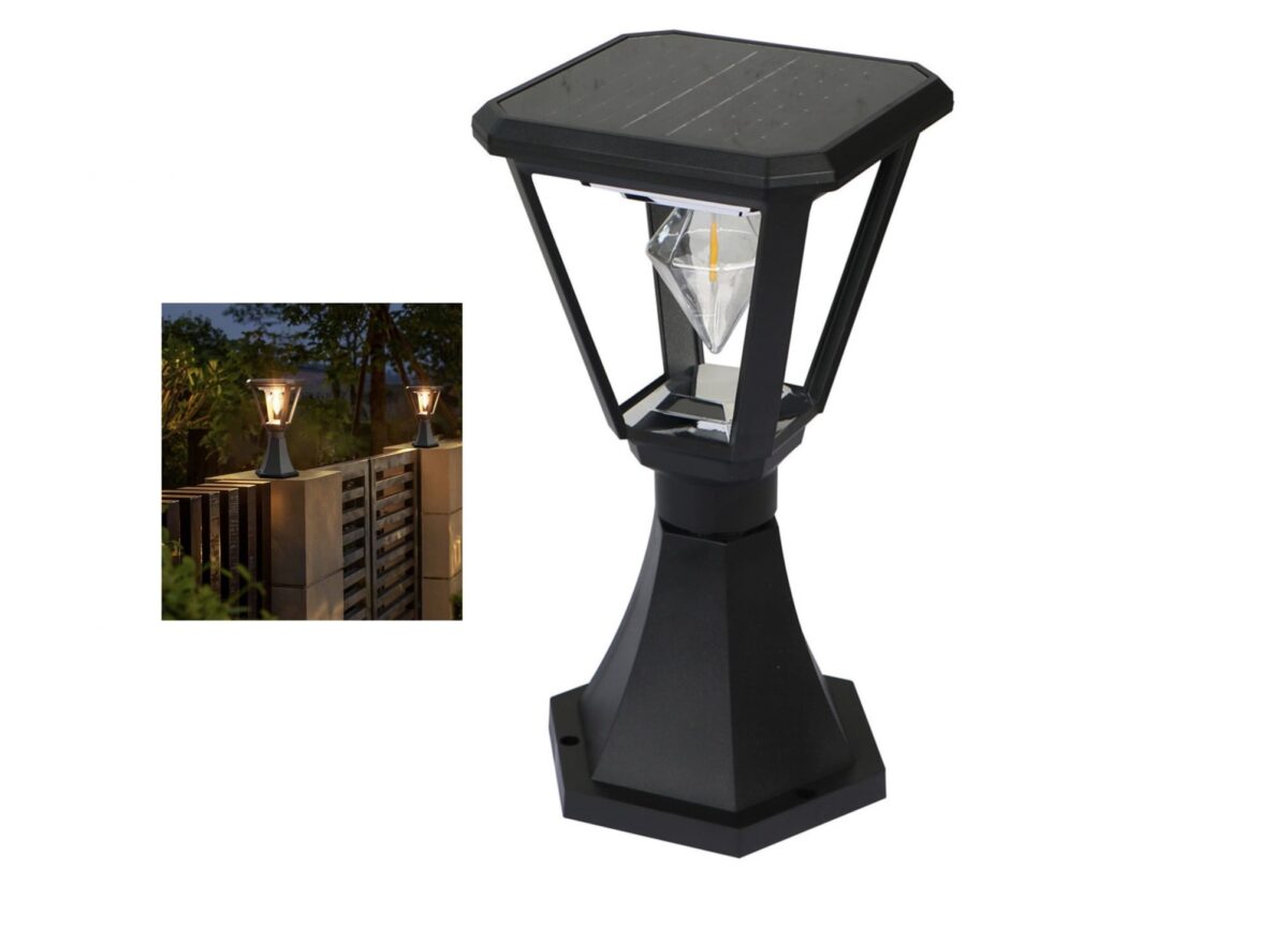 solar lamp1 Solar Lamp Post Light - Image 1