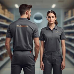 High Quality Custom Workwear / Uniform for SUPERMARKET Industry (Minimum 10 sets) with printing or embroidery of client's LOGO