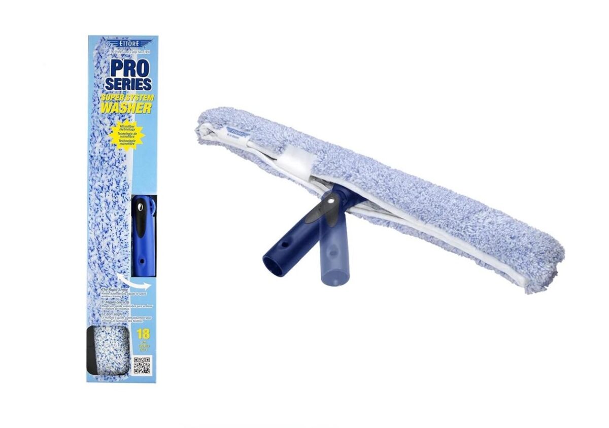 Ettore 18" Proseries Super System Washer Scrubber - Image 1