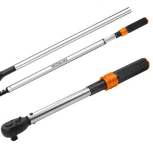 Wokin 3/4" Dr. Micrometer Torque Wrench with Reversible Ratchet