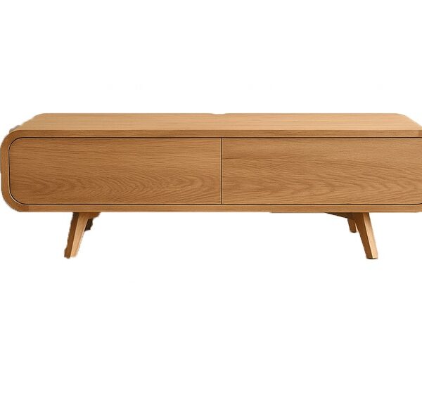 Custom Wooden TV Unit - 2