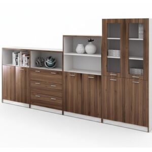 Custom Wooden Cabinet with Drawers