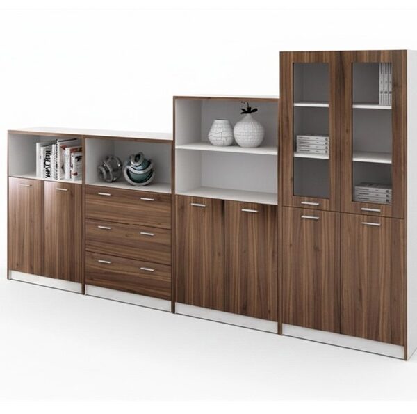 Custom Wooden Cabinet with Drawers
