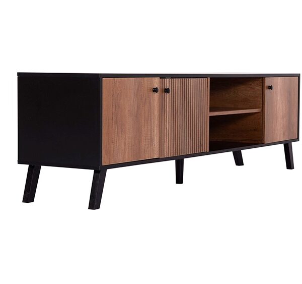 Custom Wooden TV Unit - 3