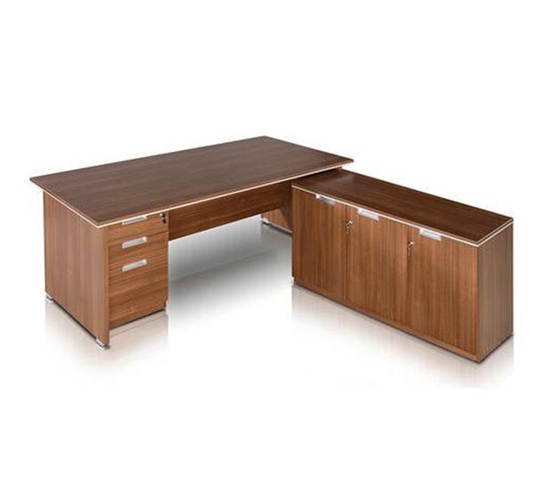 Custom Wooden Director Desk - 2