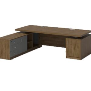 Custom Wooden CEO Desk - 1