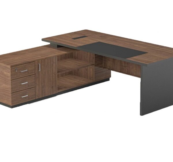 Custom Wooden CEO Desk - 2