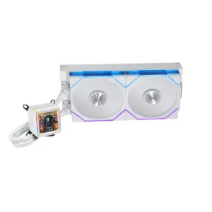 LIAN LI GALAHAD II LCD 280mm Liquid CPU Cooler with TL 140 Wireless Fans