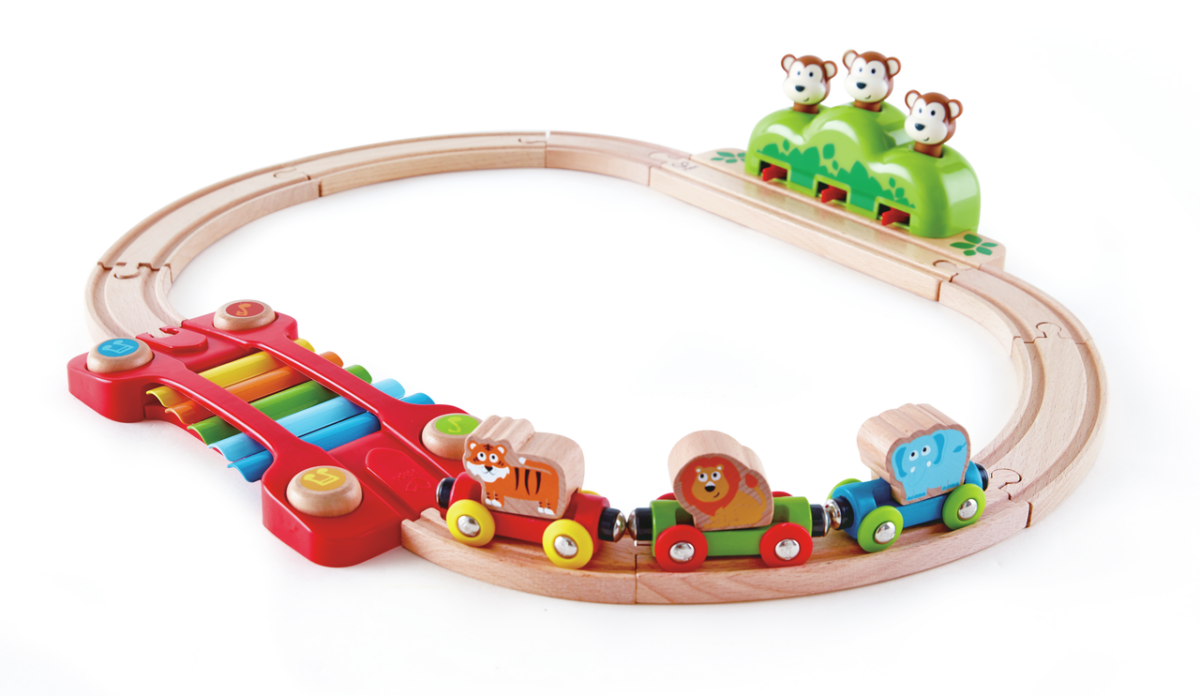 19 Hape Music and Monkeys Railway - Image 1