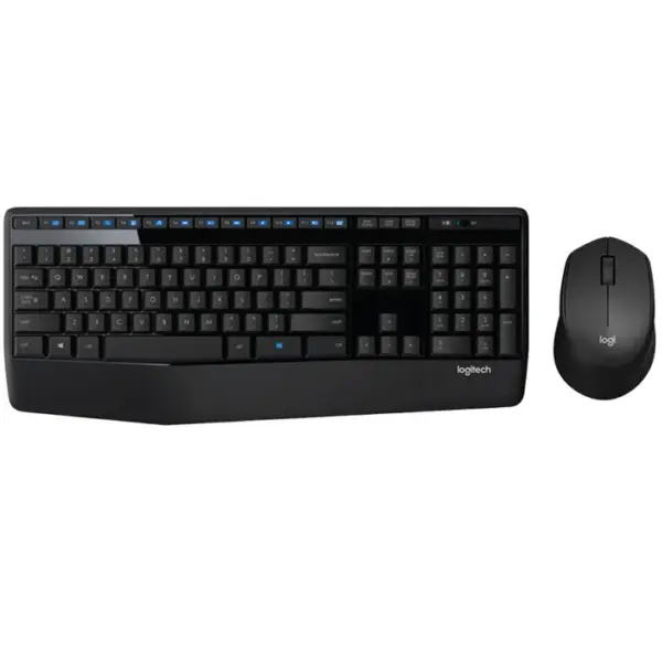 Logitech MK345 Comfort Wireless Keyboard/Mouse Combo - English/Arabic