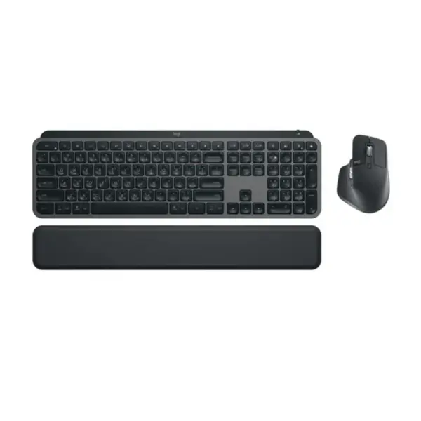Logitech MX Keys S Keyboard Mouse Combo - Graphite (Eng/Arb)