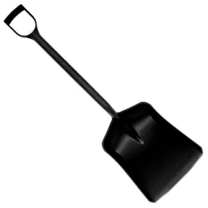 Red Gorilla Shovel Black