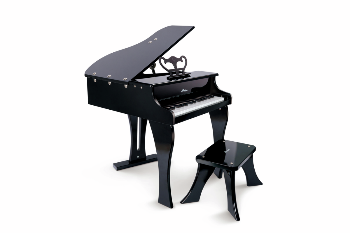 Hape Happy Grand Piano, Black - Image 1